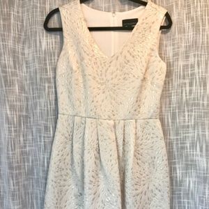 Cynthia Rowley A-Line Dress with Silver Detail